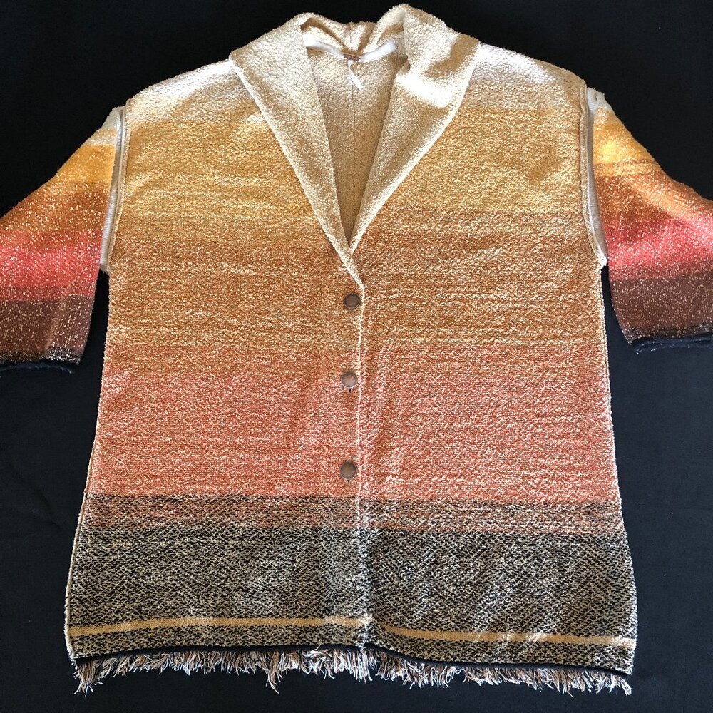 Free People Sunset Park Cardi Size S - Picture 7 of 13